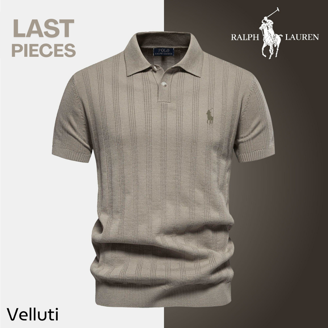 Men’s Textured Polo Hemd by RL