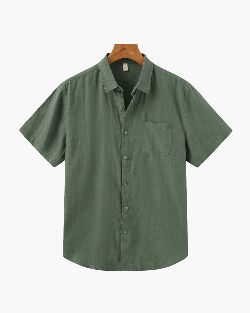 Cape Town - Linen Hemd (Shortsleeve)